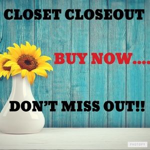 Closet Closeout